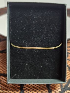 Zales 18K Gold Bracelet NWT